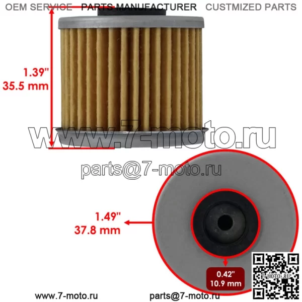 Комплект воздушного фильтра 17215-HL4-AK0 для Honda Pioneer 1000 SXS1000M3 2016-2024 - Image 3