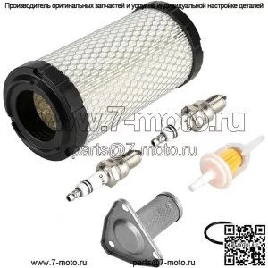 Комплект для настройки гольф-мобиля для EZGO TXT RXV Gas 4 Cycle с воздушно-масляным топливным фильтром Spark
