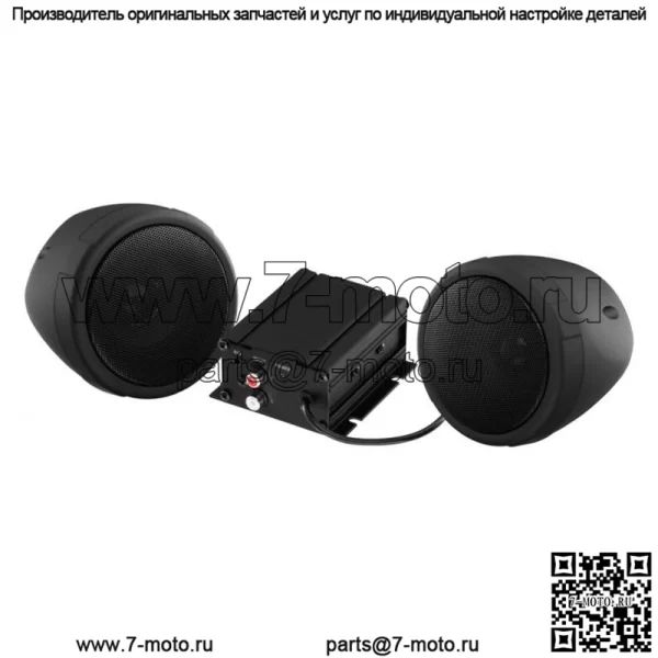 АУДИОСИСТЕМА BLUETOOTH С 2 ДИНАМИКАМИ, 600 Вт, ЧЕРНАЯ YAMAHA RHINO VIKING UTV (подходит для Yamaha Rhino 660)