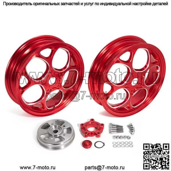 Колесные диски для мотоциклов и скутеров с фабрики, 12 дюймов для Vespa GT GTS GTV - Image 2