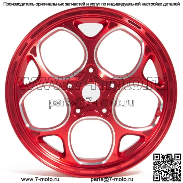 Колесные диски для мотоциклов и скутеров с фабрики, 12 дюймов для Vespa GT GTS GTV - Image 4