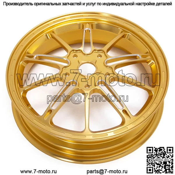 Новое поступление колесных дисков для мотоциклов и скутеров 12 дюймов для Vespa GT GTS GTV - Image 5