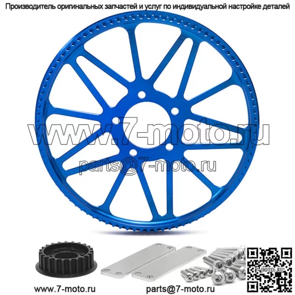 Комплект шкивов вторичного приводного ремня Dirt Ebike 23 28 зубов для Segway X160 и X260 Sur-ron Light Bee