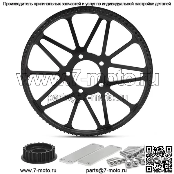 Комплект шкивов вторичного приводного ремня Dirt Ebike 23 28 зубов для Segway X160 и X260 Sur-ron Light Bee - Image 3