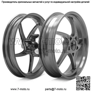 Оптовая продажа комплекта кованых колес для мотоцикла 17*3,0 и 17*4,0 для KOVEMOTO Cobra 321RR