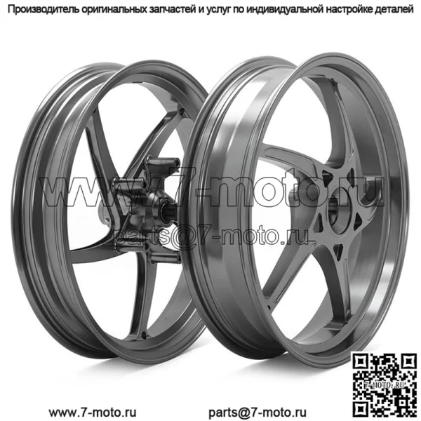 Оптовая продажа комплекта кованых колес для мотоцикла 17*3,0 и 17*4,0 для KOVEMOTO Cobra 321RR