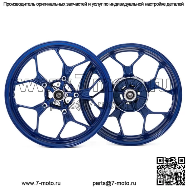 Алюминиевые колеса мотоцикла для Yamaha R1 R3 R6 R25 - Image 2