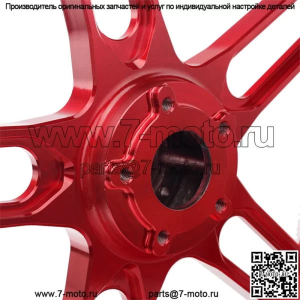 Обработка алюминиевых мотоциклетных колес с ЧПУ - Image 4