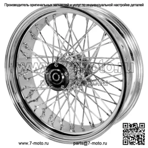 V-Factor 16 x 3,5 Хромированный обод переднего колеса с 60 спицами 84-99 Harley Softail SD (Для: Harley-Davidson)