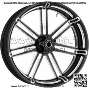 7 Valve Черный задний обод колеса 18 "X 5,5" ABS Harley Touring 2009-2018 (Для: Harley-Davidson)