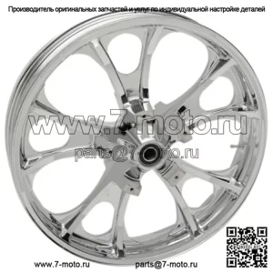 Coastal Moto Chrome Largo Precision Wheel Rim 21 3.5 2008+ Harley Touring ABS (Для: Harley-Davidson)