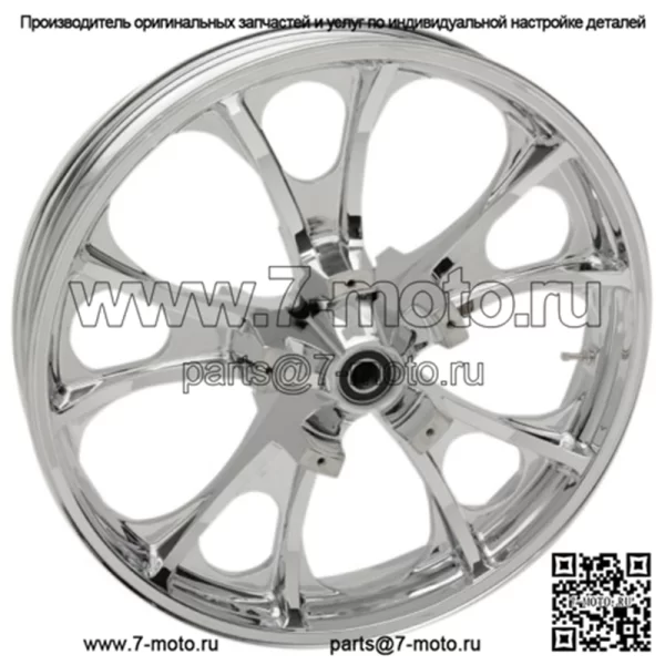 Coastal Moto Chrome Largo Precision Wheel Rim 21 3.5 2008+ Harley Touring ABS (Для: Harley-Davidson)