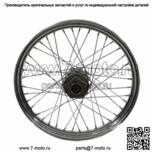 Передний хромированный обод с 40 спицами, 21 x 2,15, 88-99 Harley Springer Softail FXSTS (для: Harley-Davidson)
