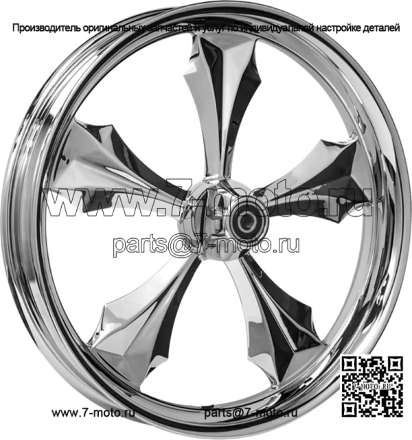 Комплекты кованых колес из алюминия 21*3,5 дюйма для Harley Davidson - Image 2