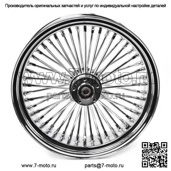 Заднее колесо из высокопроизводительной стали с 48 спицами для Harley - Image 2