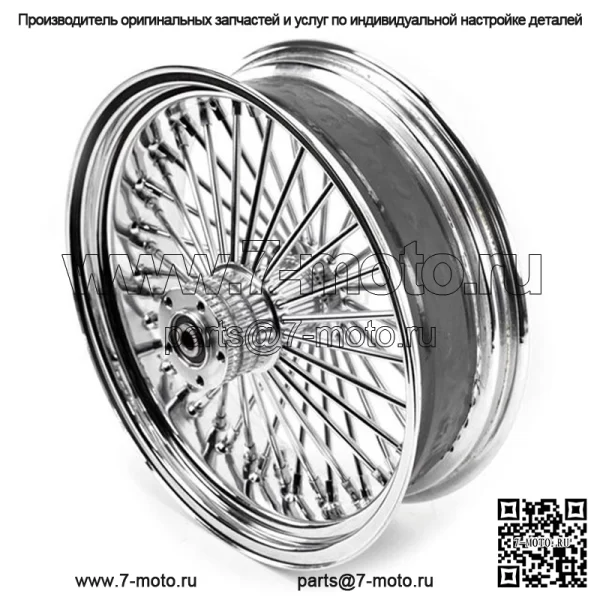 Заднее колесо из высокопроизводительной стали с 48 спицами для Harley - Image 4
