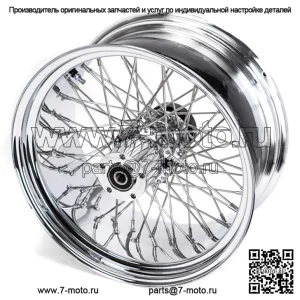 Комплекты хромированных задних колес шириной 18 дюймов для Harley