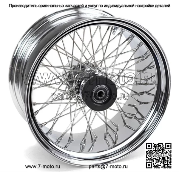 Комплекты хромированных задних колес шириной 18 дюймов для Harley - Image 4