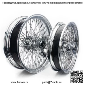 Колеса мотоцикла со спицами на заказ для деталей Harley Davidson