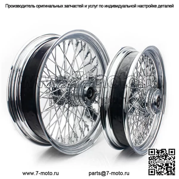 Колеса мотоцикла со спицами на заказ для деталей Harley Davidson