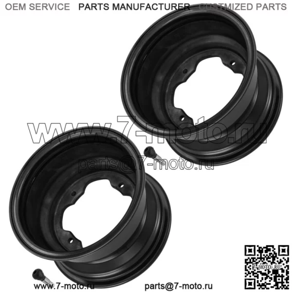 Диски передних колес для Yamaha Warrior 350 YFM350 1989-1990 1997-2004 гг. - Image 3
