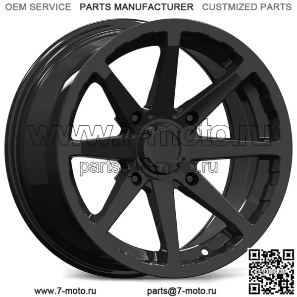 14-дюймовые диски Valor V01, черные Polaris RZR 1000 XP (для: Polaris)