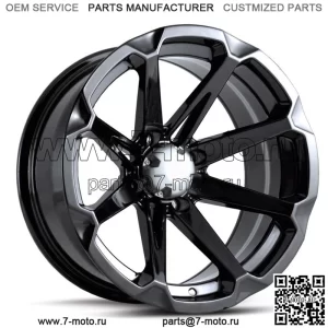Колеса/диски MSA M12 Diesel UTV, черные, 15 дюймов Polaris RZR 1000 XP (4) (для: Polaris)