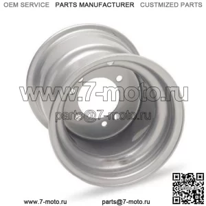 Переднее или заднее колесо AMS, сталь 10x5, 5 10 дюймов AMS122REVISE 0231-0027 10 дюймов 10 дюймов 10 дюймов (для: Polaris)