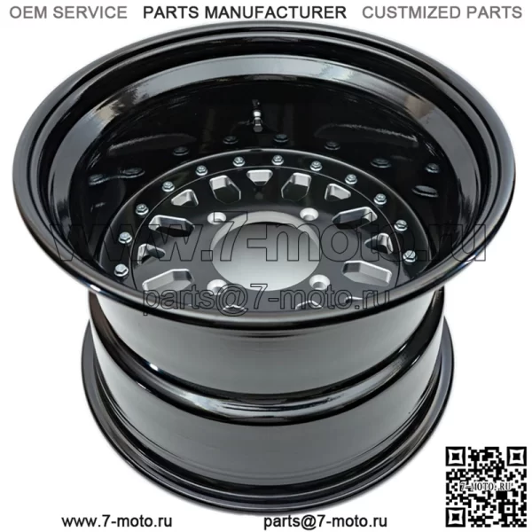 RZR XP 1000 900 "Crusher Lite" Колеса заготовки 15x7 4+3 Передние Задние Alba (Для: Polaris)