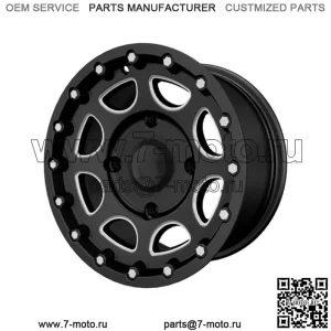 Обод колеса с передней скобой  Accent Black 14 x 7 дюймов R14 Polaris 1522546-266 (для: Polaris)