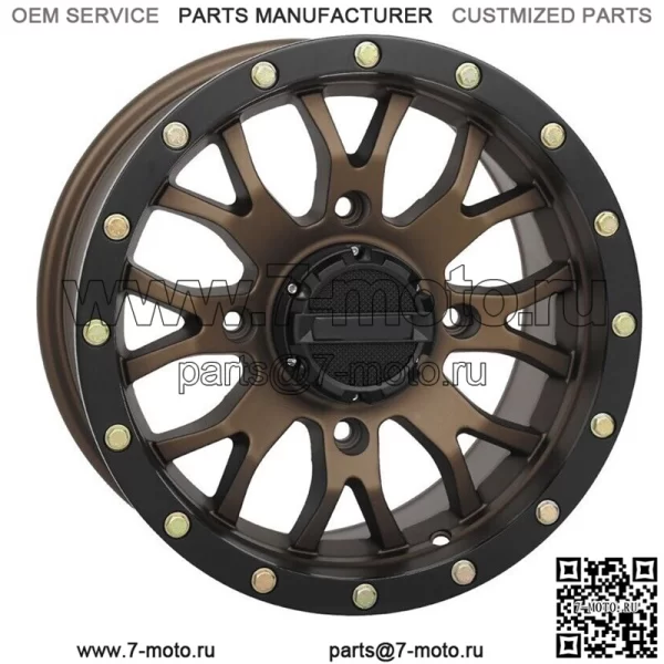 Колеса System 3 ST-3 Bronze UTV 15 дюймов Polaris RZR Turbo S / RS1 (4) (для: Polaris)