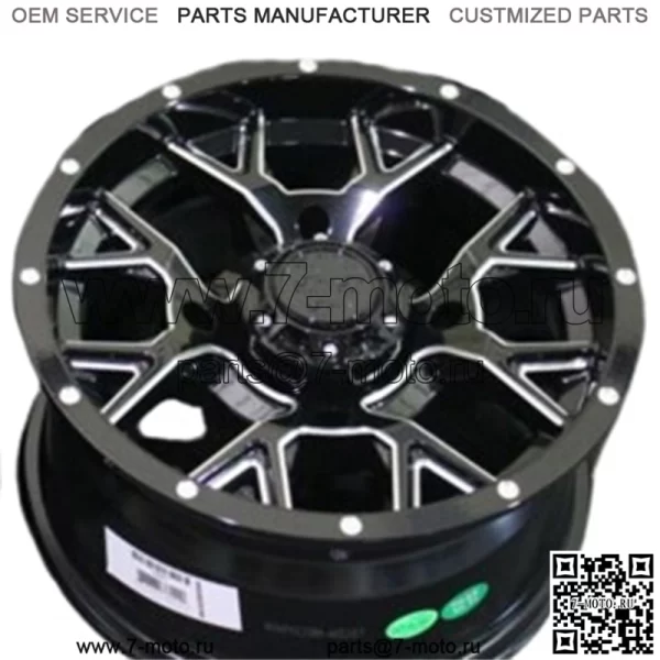 КОЛЕСА POLARIS SPORTSMAN XP1000 14 ДЮЙМОВ С ЧЕРНОЙ ПРОВОЛОКОЙ для квадроциклов/UTV (КОМПЛЕКТ 4) POL1CA (Для: Polaris)