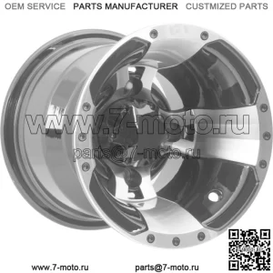SS112 Обработанное колесо 9X8 4/110 3+5 ITP 0928385404B (Для: Polaris)