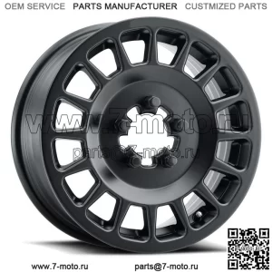 Method 407 15-дюймовые колеса/диски Matte Black Polaris RZR Turbo R & Pro R Ranger 1500 (для: Polaris)