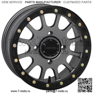 Оружейные диски System 3 SB-5 с Beadlock 14 дюймов для Polaris RZR 1000 XP (4) (для: Polaris)