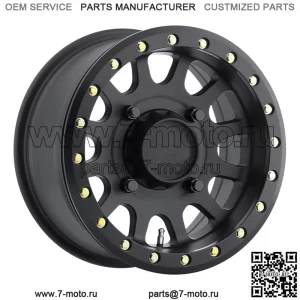 Колеса/диски Beadlock UTV Method 401, черные, 14 дюймов (4+3) Polaris RZR 1000 XP (4) (для: Polaris)