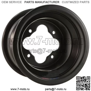 DWT Black A5 Rolled Lip 4+1 Переднее заднее колесо 10 дюймов 10x5 4+1 4/110 Polaris RZR170