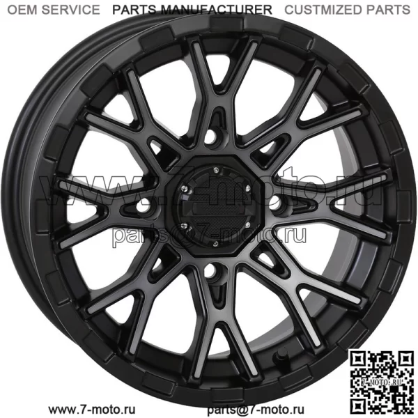 System 3 ST-6 14-дюймовые колеса Dark Tint Sportsman 550 850 1000 (Для: Polaris)
