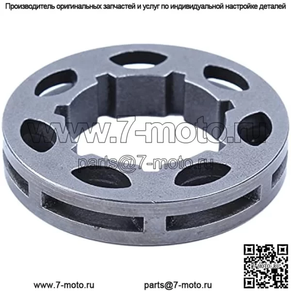 Обод звездочки SM7 19 мм 3/8 дюйма-7T для Husqvarna 262XP 455 460 Rancher 460 50 51 55, обод звездочки. - Image 4