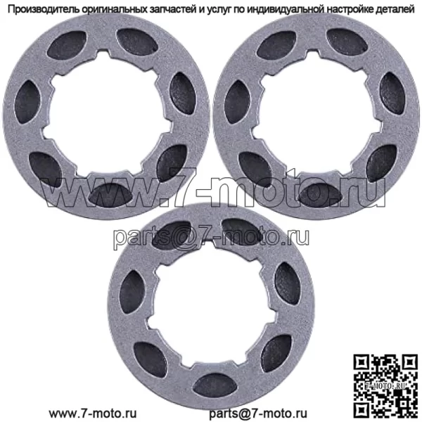 Обод звездочки SM7 19 мм 3/8 дюйма-7T для Husqvarna 262XP 455 460 Rancher 460 50 51 55, обод звездочки. - Image 5