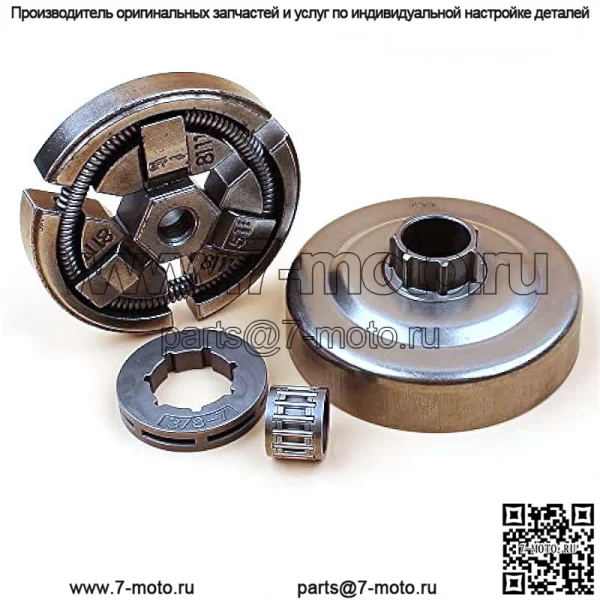 Комплект подшипников звездочки барабана сцепления 3/8 дюйма-7 для Husqvarna 50, 50 Special, 51, 51 Epa, 55, 55 Epa, 55 Rancher, 154, 254, деталь бензопилы 503088702 - Image 3