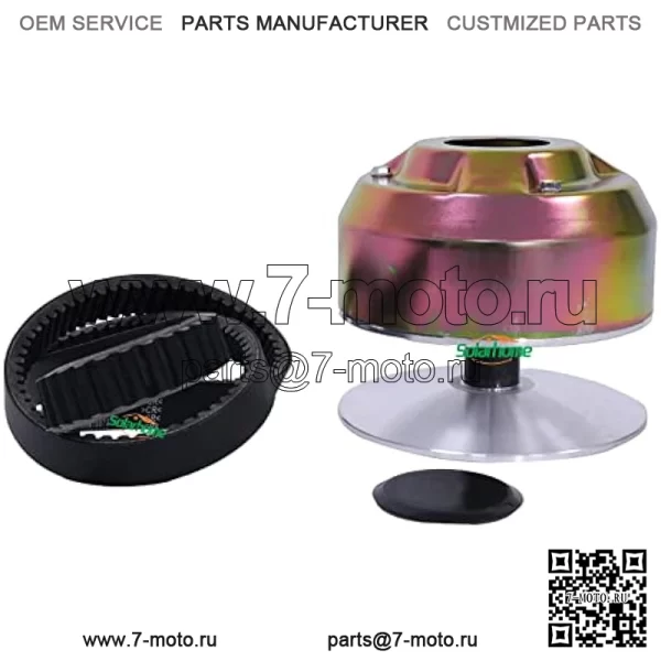 Муфта первичного привода AM128794 AM140985 AM141005 с ремнем RE28721 Совместима с John Deere 4X2 6X4 AMT600 AMT622 AMT626 Газовый Gator Коммунальные машины Самоходная косилка/Бункерные грабли 1200A - Image 2