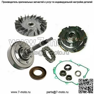 НОВЫЙ первичный шкив Yamaha Rhino 660, корпус сцепления, корпус, односторонняя, прокладка 04-07 (подходит для Yamaha Rhino 660)
