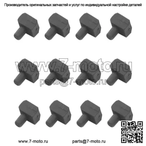 Комплект из 12 башмаков/кнопок распредвала для Ski-Doo заменяет OEM № 415094400 и 415099400.