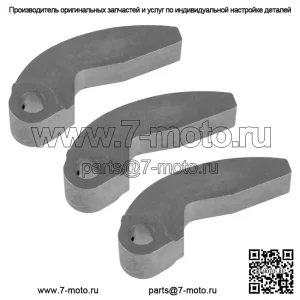 3 грузика сцепления для Arctic Cat ZR 8000 LXR 2014-2015 гг. (Для: Arctic Cat)