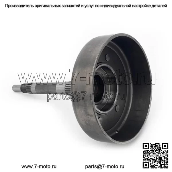 Крышка мокрого сцепления, корпус барабана вала для Hisun Vector 500 2017-UP - Image 2