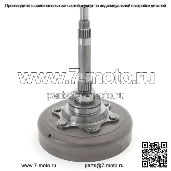 Крышка мокрого сцепления, корпус барабана вала для Yamaha Wolverine 350 2006-2009 гг. - Image 2