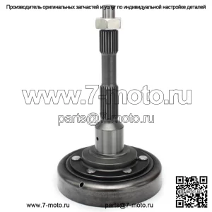 Крышка мокрого сцепления, вал, корпус барабанного сцепления для CF-Moto X5 LongWB (EFI)/X5 ShortWB (Carb)/X6 LWB X-Lander/X6 SWB X-Lander 2011-2012
