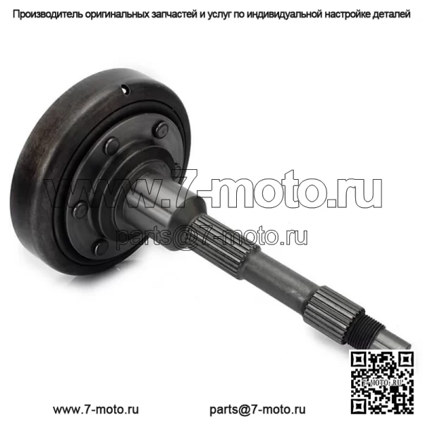 Крышка мокрого сцепления, вал, корпус барабанного сцепления для CF-Moto Z6EX Sport UTV 2012-2013 - Image 2