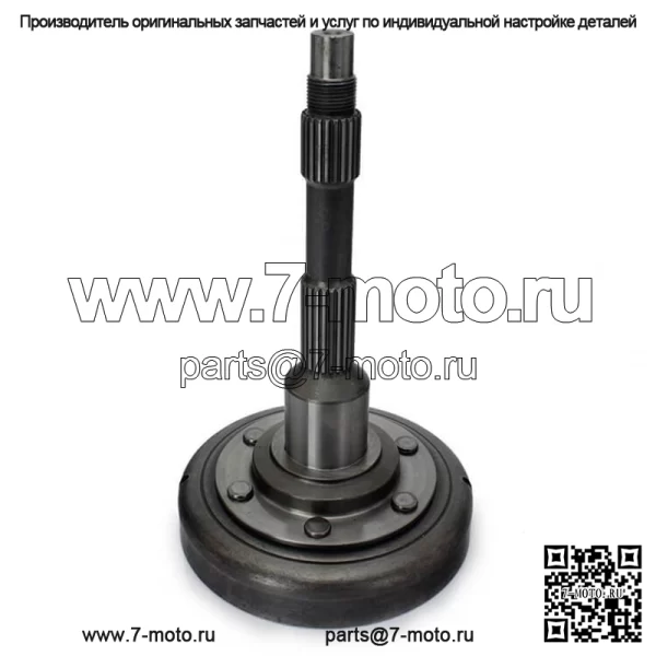 Крышка мокрого сцепления, вал, корпус барабанной муфты для CF-Moto X5LWB Carb/X5LWB EFI (двухместный)/X5SWB Carb/X5SWB EFI (одноместный) 2014
